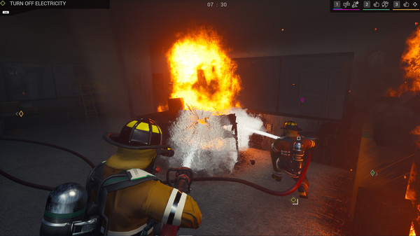 Игра Firefighting Simulator - The Squad, скриншот