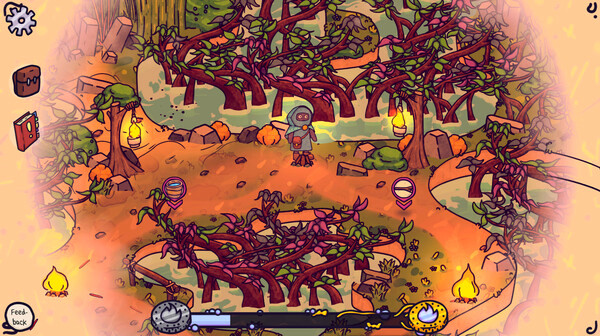 Игра Fireside, скриншот