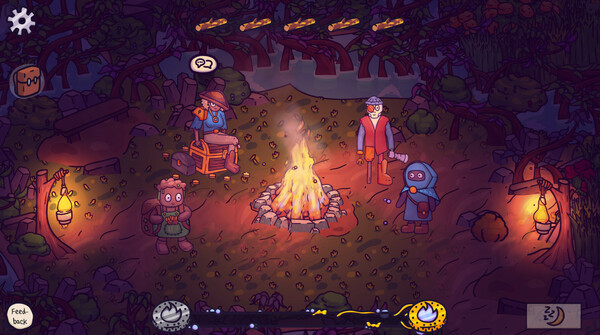 Игра Fireside, скриншот
