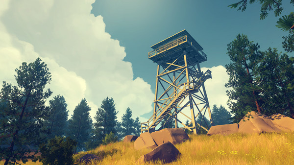 Игра Firewatch, скриншот