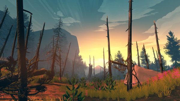 Игра Firewatch, скриншот
