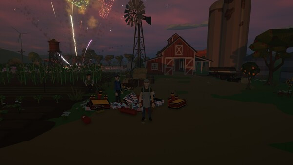 Игра Fireworks Mania - An Explosive Simulator, скриншот