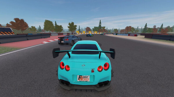 Игра First Racer, скриншот