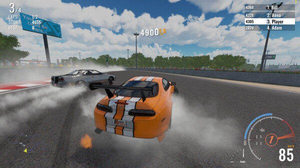 Игра First Racer, скриншот