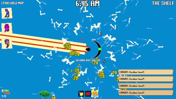 Игра FISH FEAR ME, скриншот