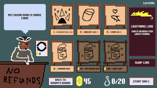 Игра FISH FEAR ME, скриншот