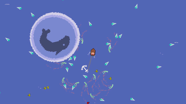 Игра FISH FEAR ME, скриншот