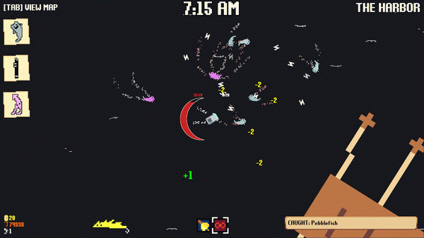 Игра FISH FEAR ME, скриншот