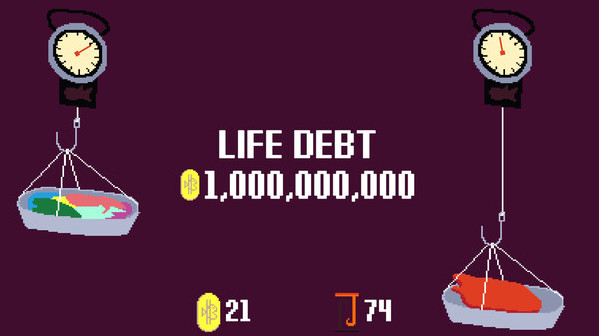 Игра FISH FEAR ME, скриншот