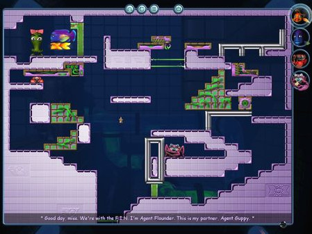 Игра Fish Fillets 2, скриншот