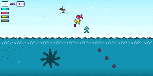 Игра Fish's Trip, скриншот