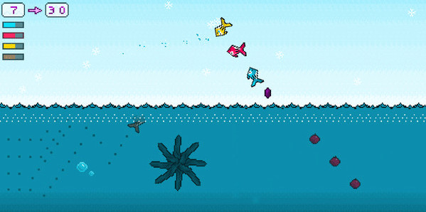 Игра Fish's Trip, скриншот