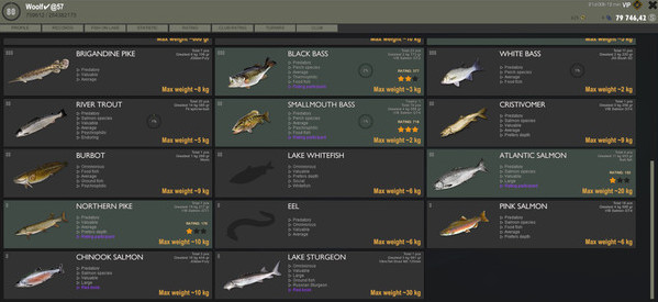 Игра Fisher Online - США: Онтарио, скриншот