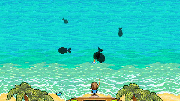 Игра Fishing Paradiso, скриншот