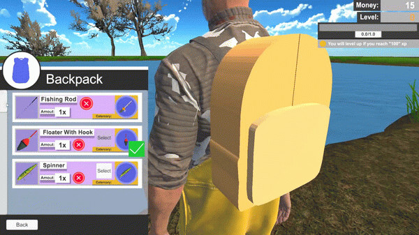 Игра Fishing Pro Simulator, скриншот