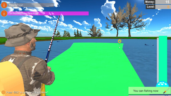 Игра Fishing Pro Simulator, скриншот