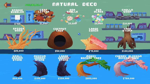Игра Fishlets - Natural Decor Pack, скриншот