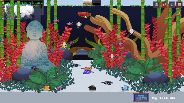 Игра Fishlets, скриншот