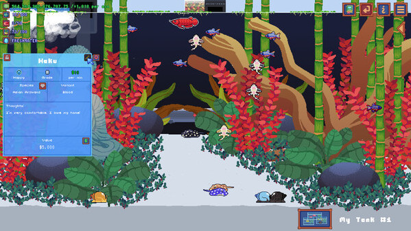 Игра Fishlets, скриншот