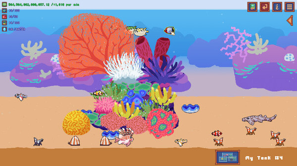 Игра Fishlets, скриншот