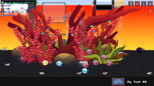 Игра Fishlets, скриншот