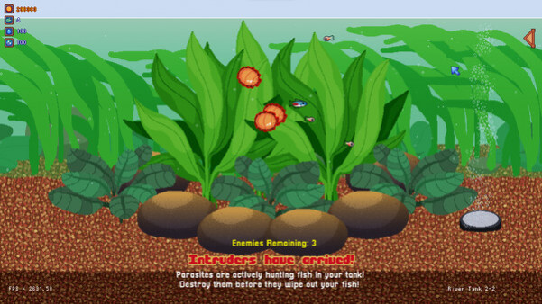 Игра Fishlets, скриншот
