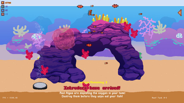 Игра Fishlets, скриншот