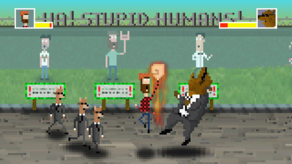 Игра FIST OF AWESOME, скриншот