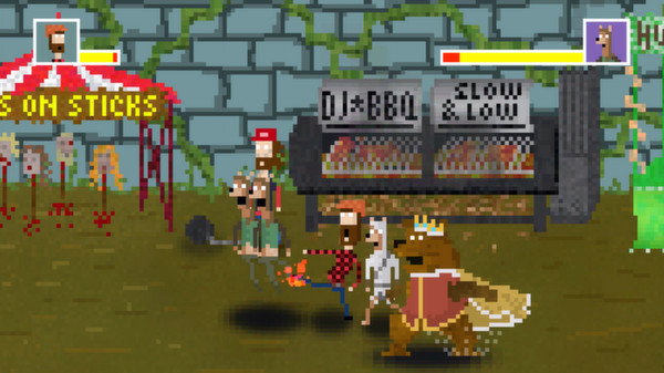 Игра FIST OF AWESOME, скриншот