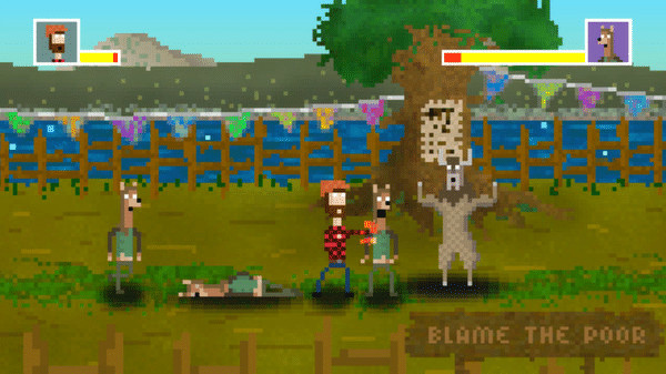 Игра FIST OF AWESOME, скриншот