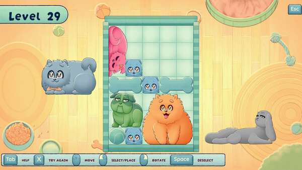 Игра Fit My Dog, скриншот