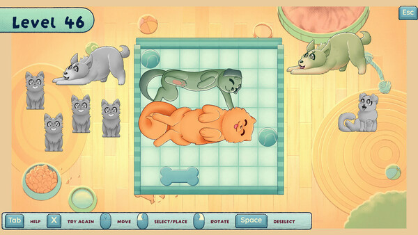 Игра Fit My Dog, скриншот