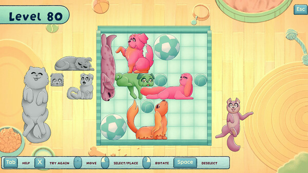 Игра Fit My Dog, скриншот