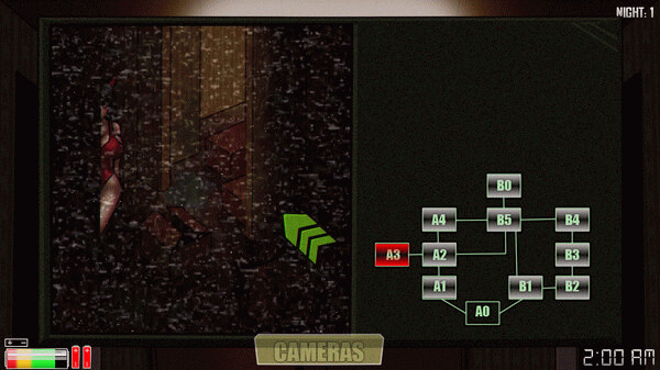 Игра Five Nights at Backrooms: Waifu Edition, скриншот
