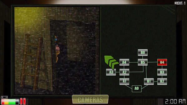 Игра Five Nights at Backrooms: Waifu Edition, скриншот