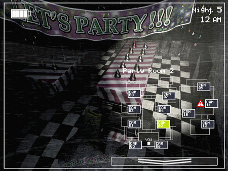 Игра Five Nights at Freddy's 2, скриншот