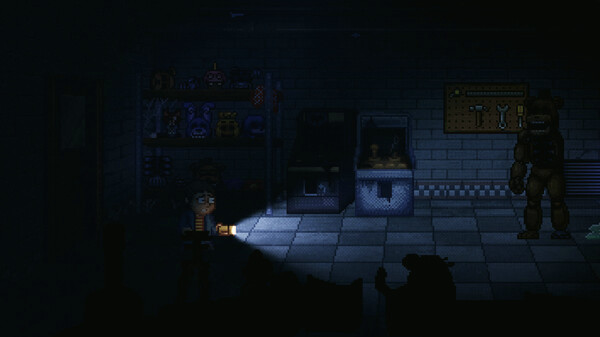 Игра Five Nights at Freddy's: Into the Pit, скриншот