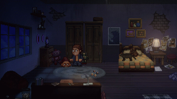 Игра Five Nights at Freddy's: Into the Pit, скриншот