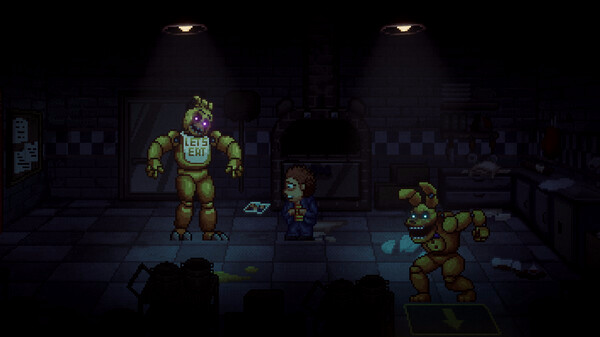 Игра Five Nights at Freddy's: Into the Pit, скриншот
