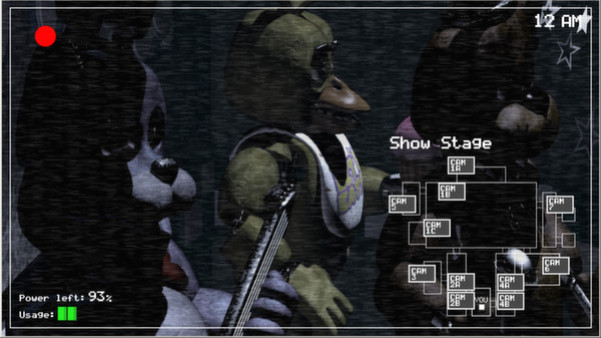 Игра Five Nights at Freddy's, скриншот