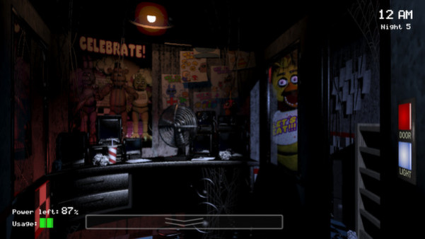 Игра Five Nights at Freddy's, скриншот