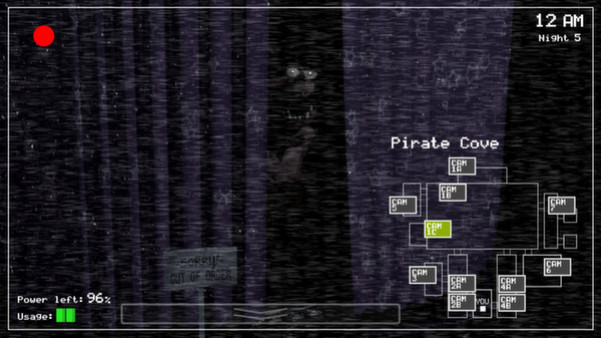 Игра Five Nights at Freddy's, скриншот