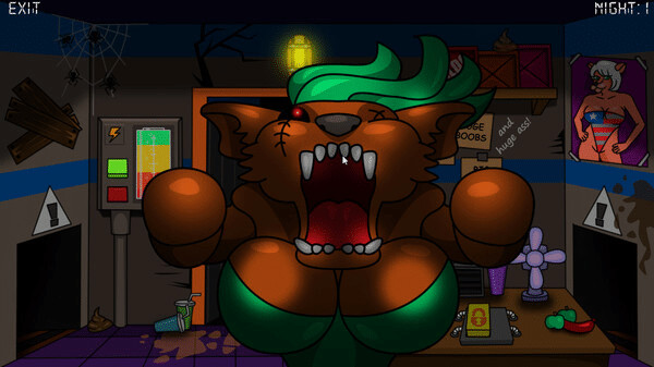 Игра Five Nights At Furry's, скриншот