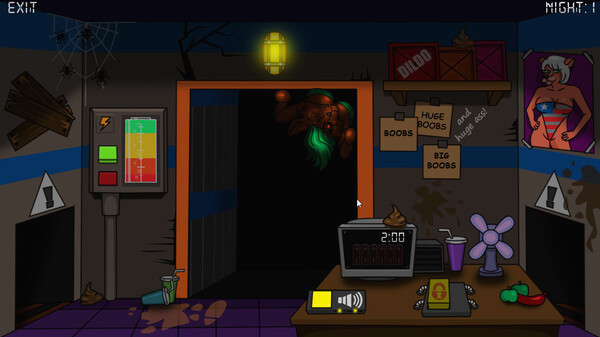 Игра Five Nights At Furry's, скриншот