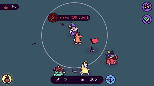 Игра Flag Defender!, скриншот