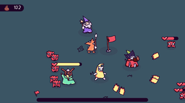 Игра Flag Defender!, скриншот