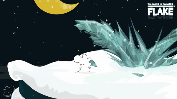 Игра FLAKE The Legend of Snowblind, скриншот