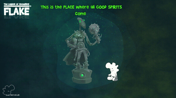 Игра FLAKE The Legend of Snowblind, скриншот