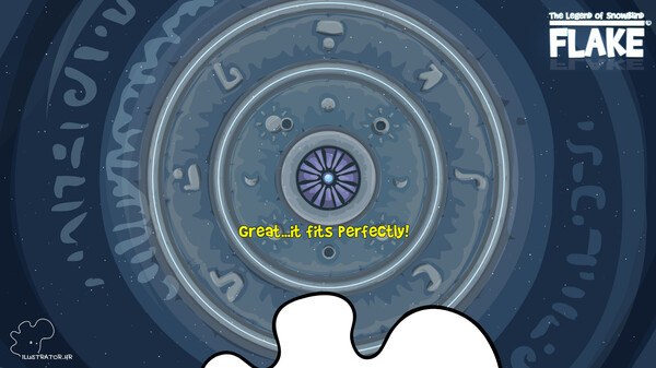 Игра FLAKE The Legend of Snowblind, скриншот
