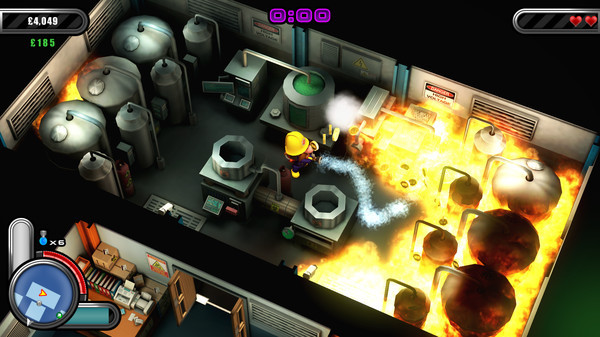 Игра Flame Over, скриншот